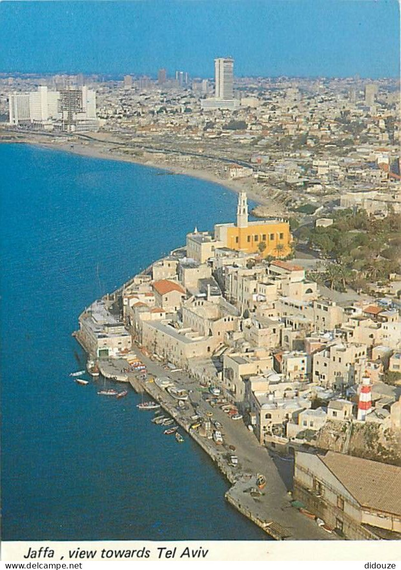 Israel - Tel Aviv - Jaffa - In The Foreground Old Jaffa And The Port. In The Background Modem Tel Aviv With The Shalom T - Israel