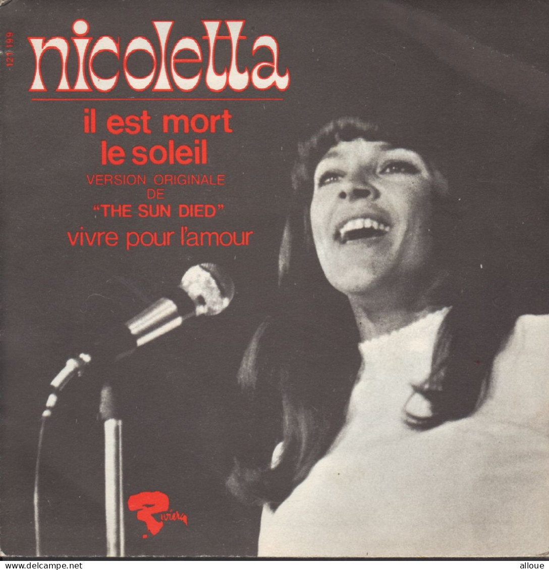 NICOLETTA - FRENCH SP - IL EST MORT LE SOLEIL + 1 - Otros - Canción Española