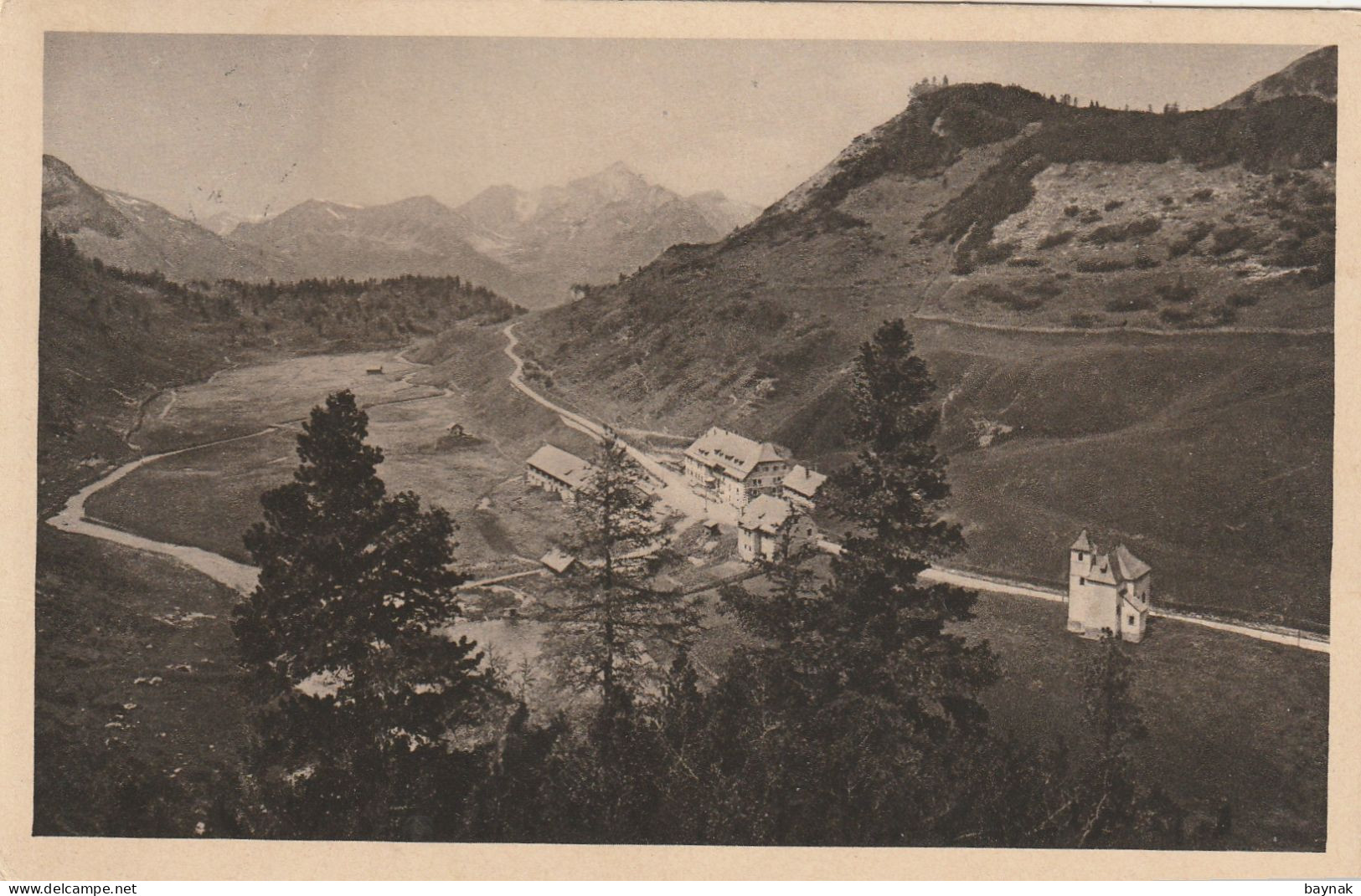 SALZ120  --    WISENEGG - OBERTAUERN  GEGEN DIE STEINFELDSPITZE  --  1915 - Obertauern