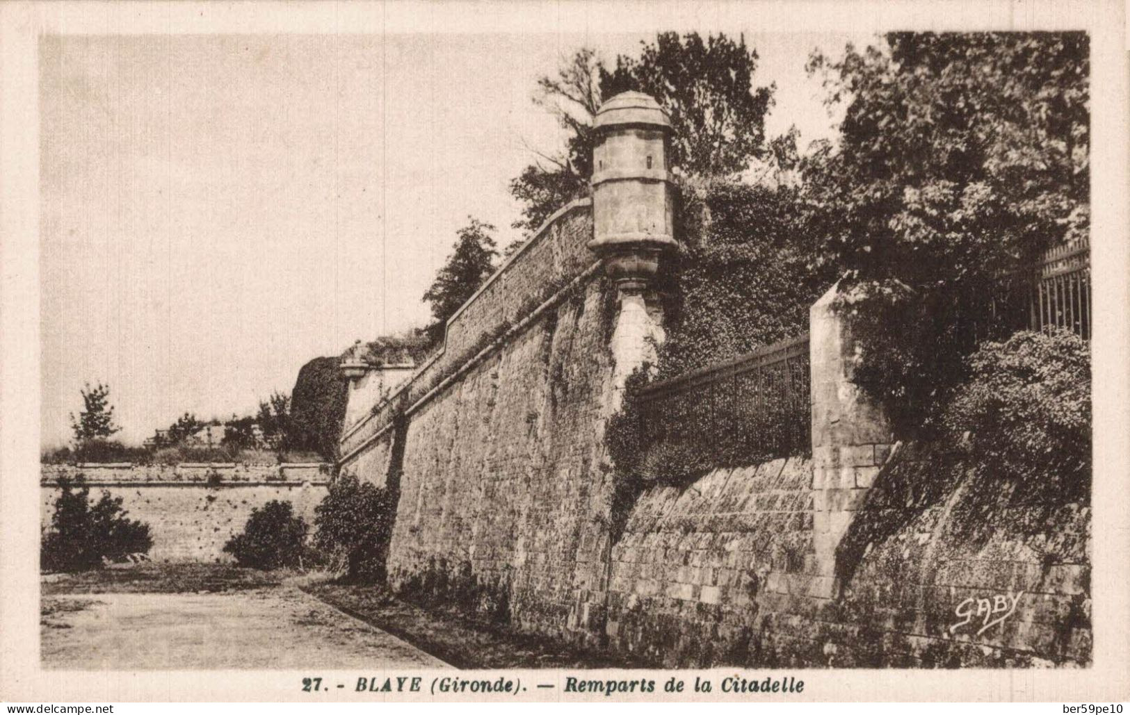 33 BLAYE REMPARTS DE LA CITADELLE - Blaye