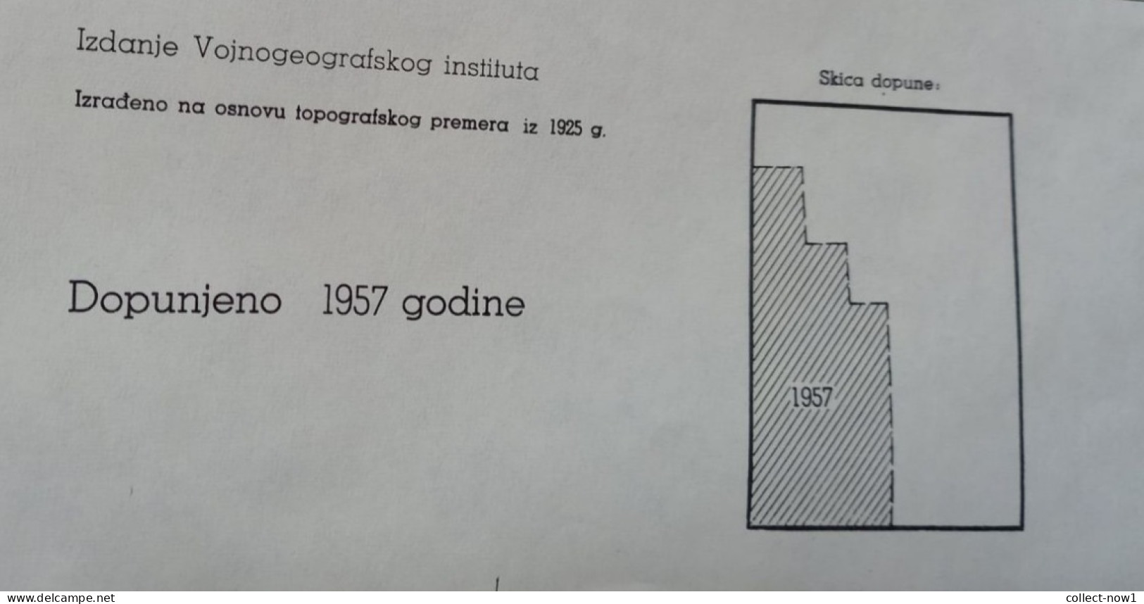 Topographical Maps - Montenegro / Kolasin  - JNA YUGOSLAVIA ARMY MAP MILITARY CHART PLAN - Carte Topografiche