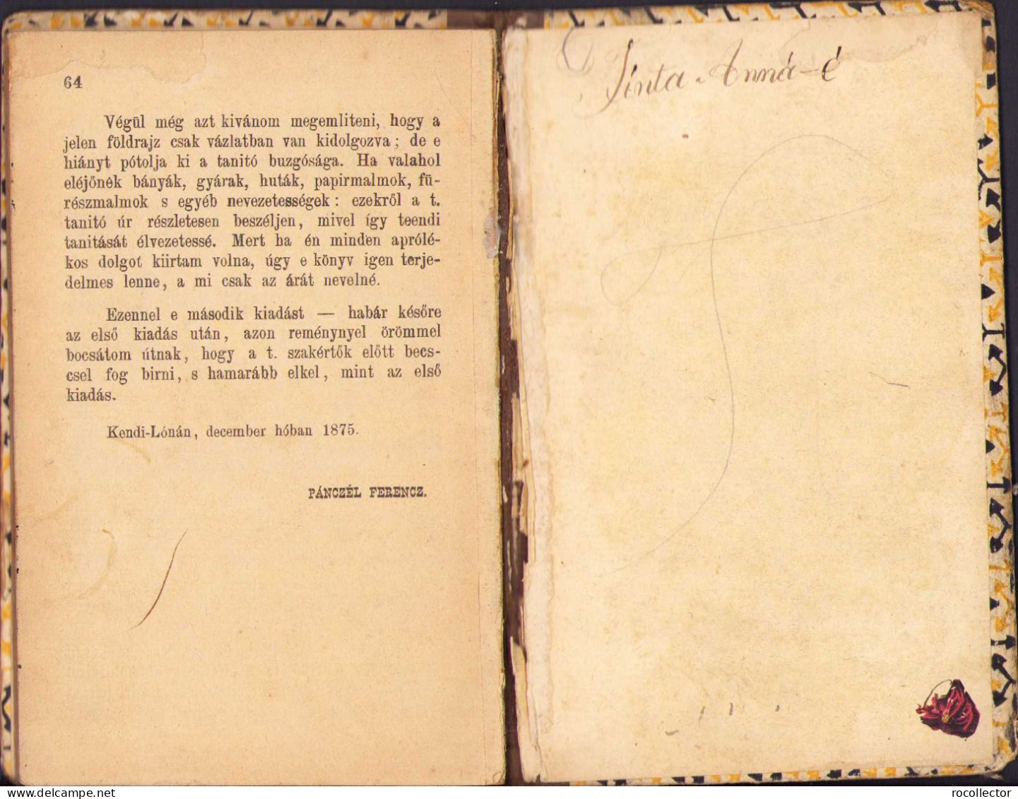 Kolozsvár részletes leirása és Erdély földrajza készité Pánczél Ferenc 1879 Kolozsvar 147SP - missing 2 maps