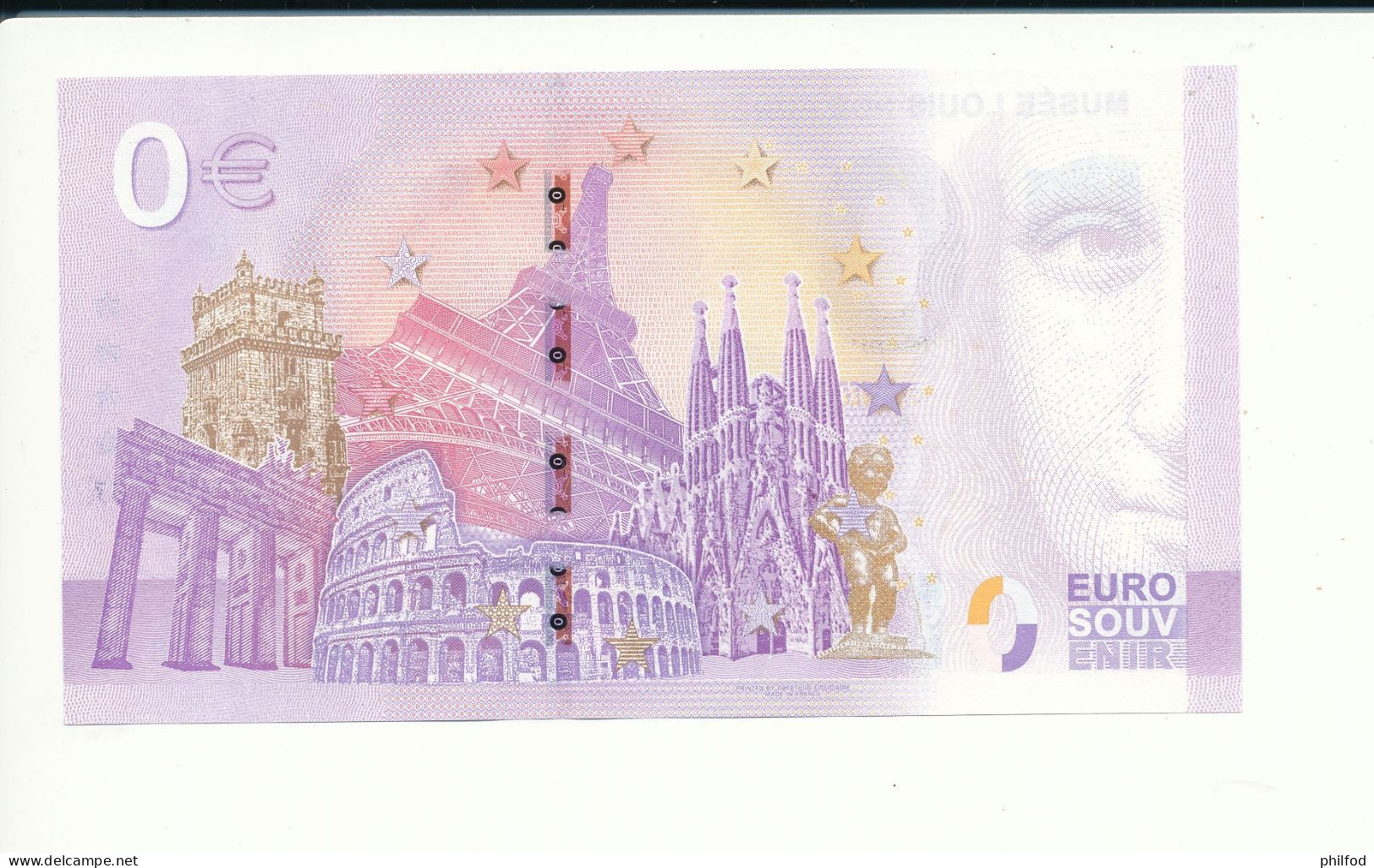 Billet Touristique  0 Euro  - MUSÉE LOUIS :-DE FUNÈS SAINT-RAPHAËL - 2022-5 -  UEQC - N° 4285 - Sonstige & Ohne Zuordnung