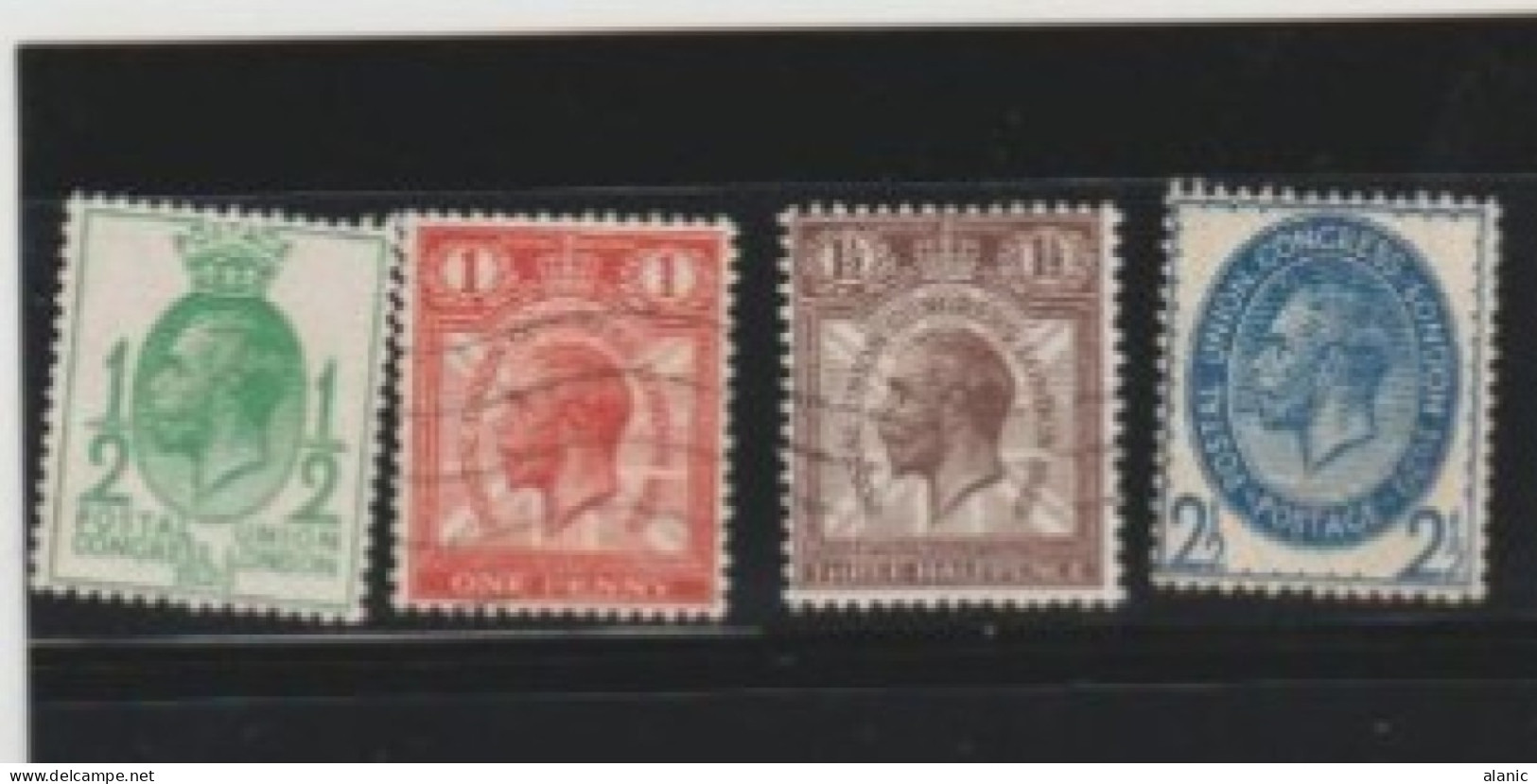 Grande Bretagne N°179/82-Neufs & Oblitérés-B.E- 4 VALEURS - Unused Stamps