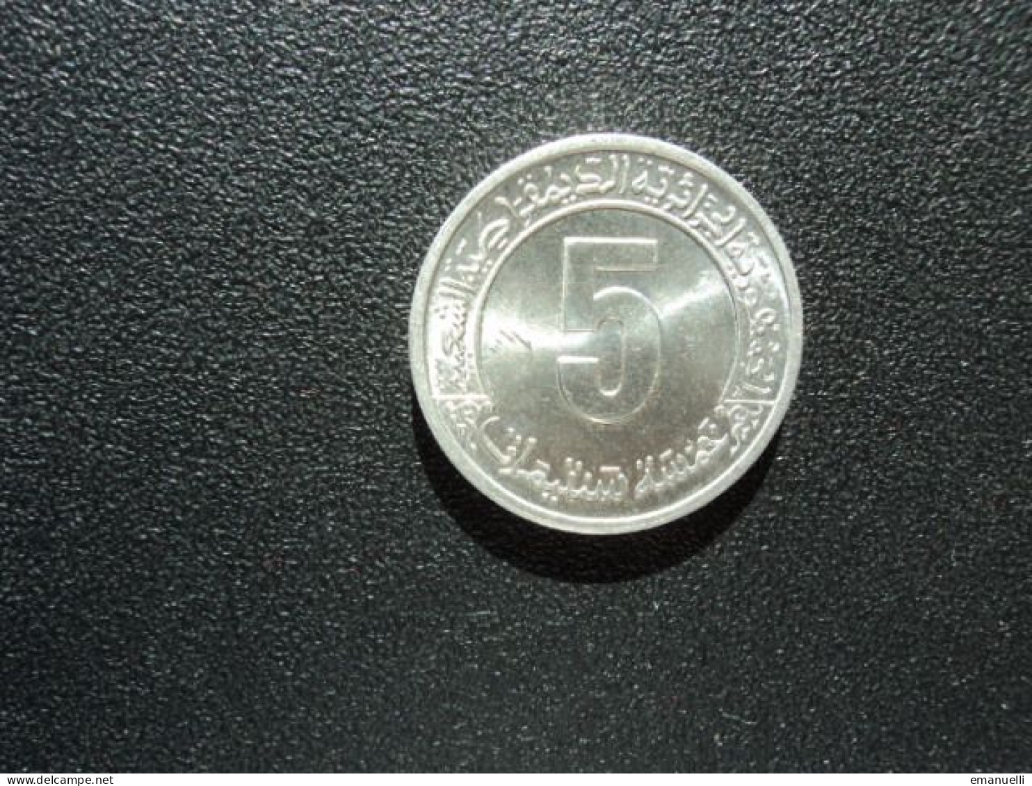 ALGÉRIE : 5 CENTIMES  ND 1974   KM 106    (non Circulée) SPL * - Algerije