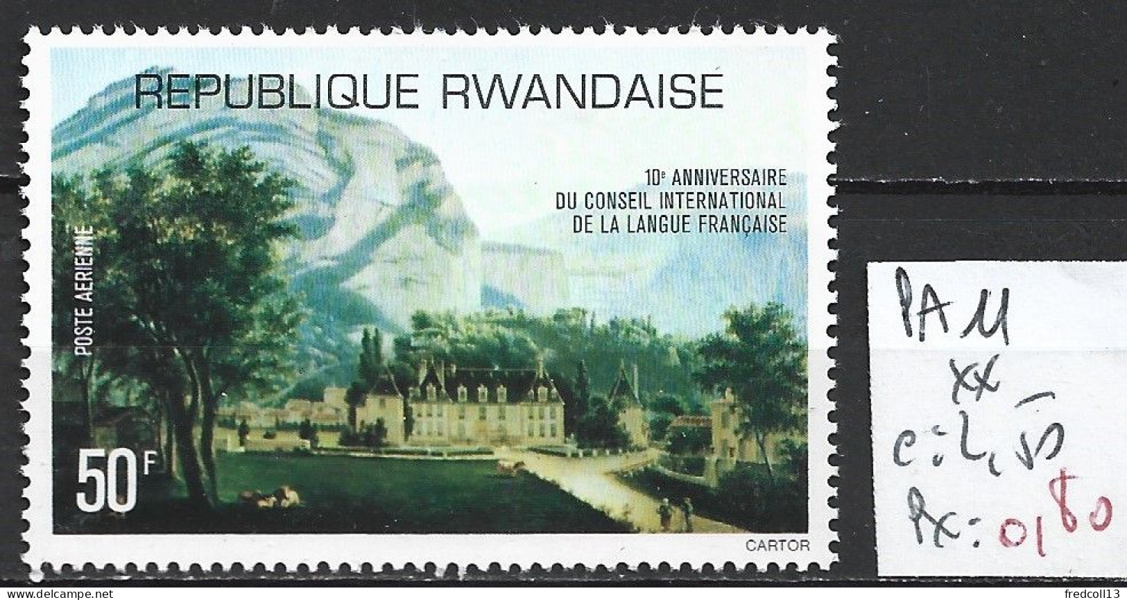 RWANDA PA 11 ** Côte 2.50 € - Ongebruikt