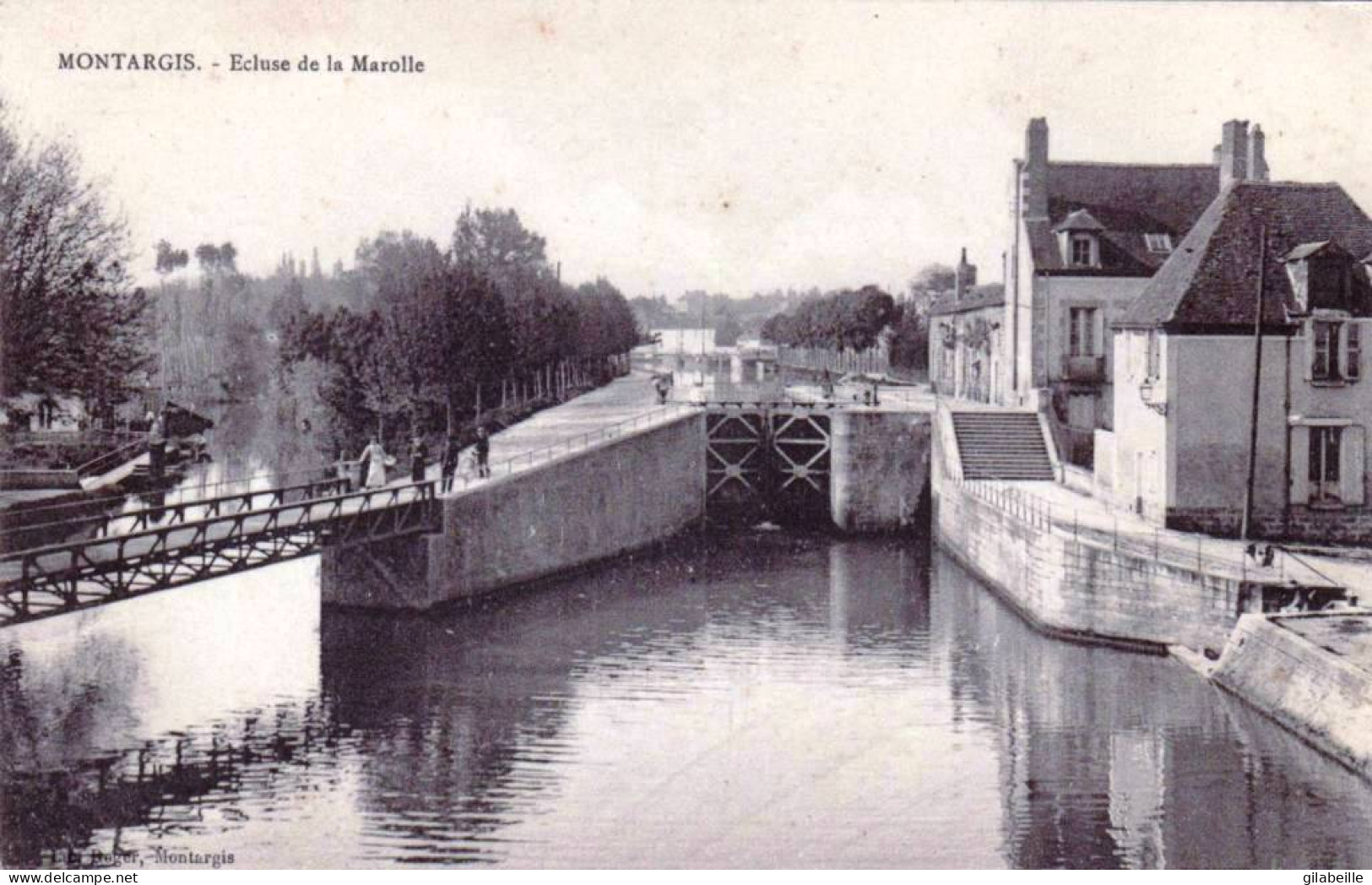 45 - Loiret -  MONTARGIS -   écluse De La Marolle - Montargis