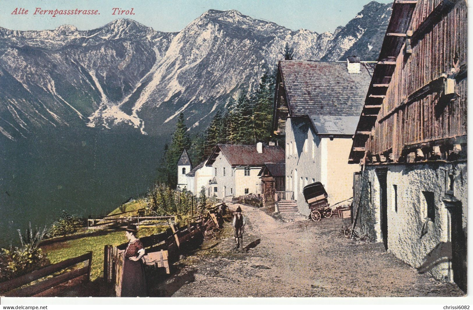 Alte Fernpass Straße Tirol - Reutte