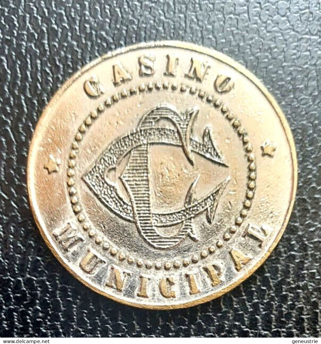 Jeton De Nécessité Colonial Casino Municipal De Constantine Algérie "CC - Casino Municipal" Casino AlgerianToken - Casino