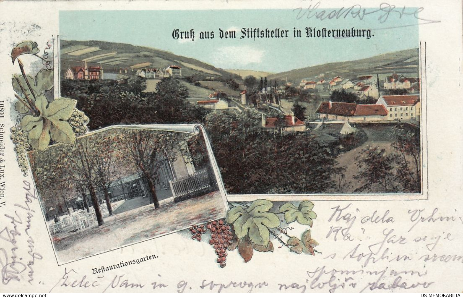 Klosterneuburg - Gruss Aus Dem Stiftskeller , Thomas Hiegl 1904 - Klosterneuburg