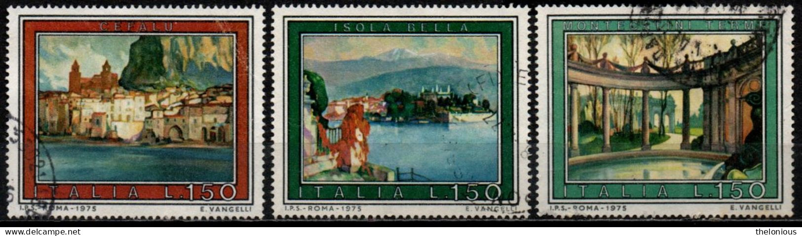 Italia Repubblica 1975: Turismo - 2ª Emissione - Usati - 1971-80: Usati