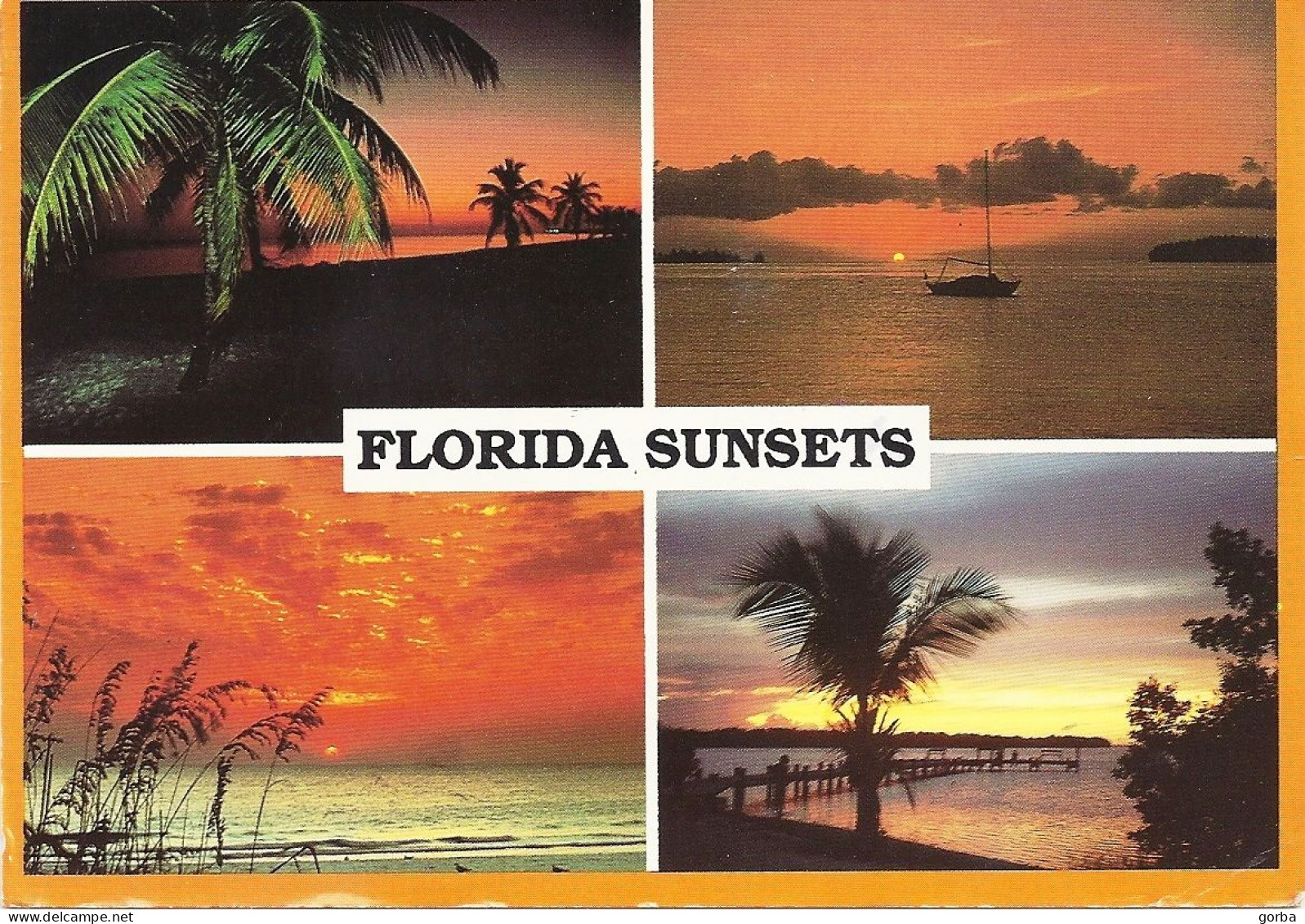 *CPM - ETATS UNIS - FLORIDE - FLORIDA SUNSETS - Multivues - Other & Unclassified