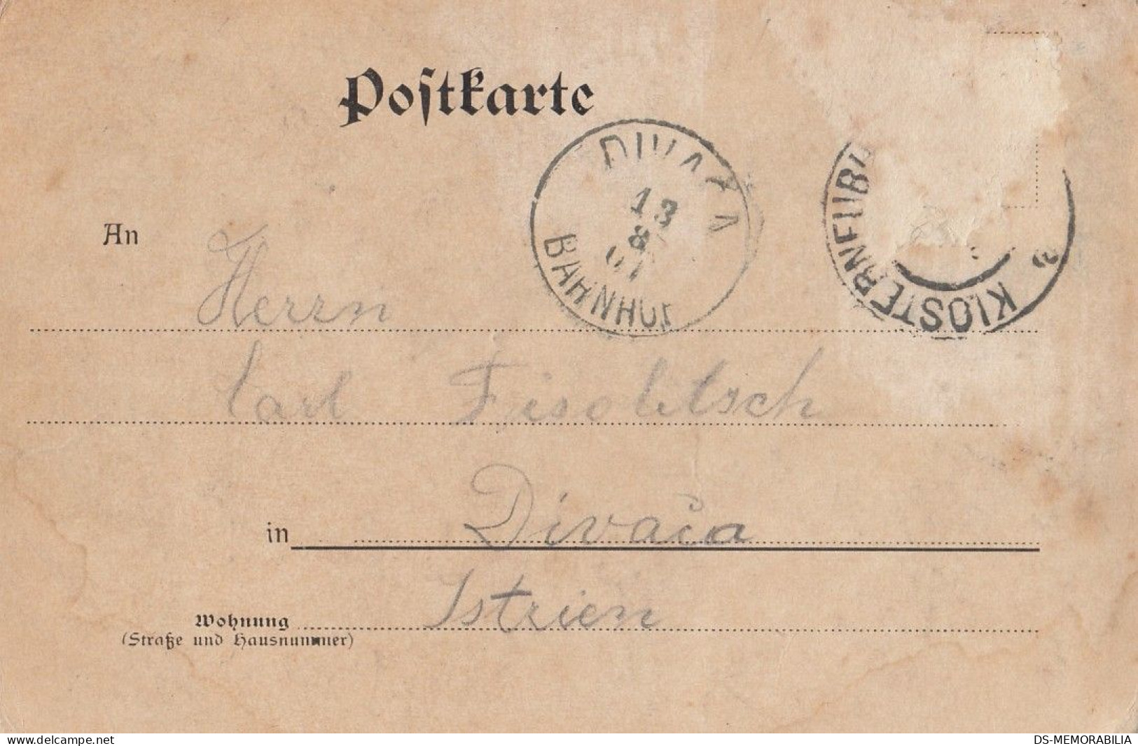 Klosterneuburg - Das Schwarze Kreuz 1901 - Klosterneuburg