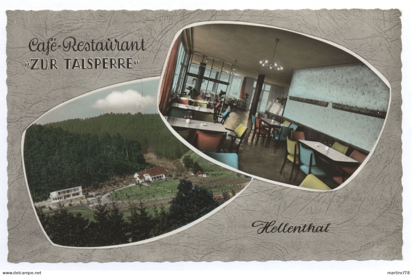 5374 Hellenthal Cafe Restaurant Zur Olef-Talsperre Lichtenhardt Euskirchen - Euskirchen