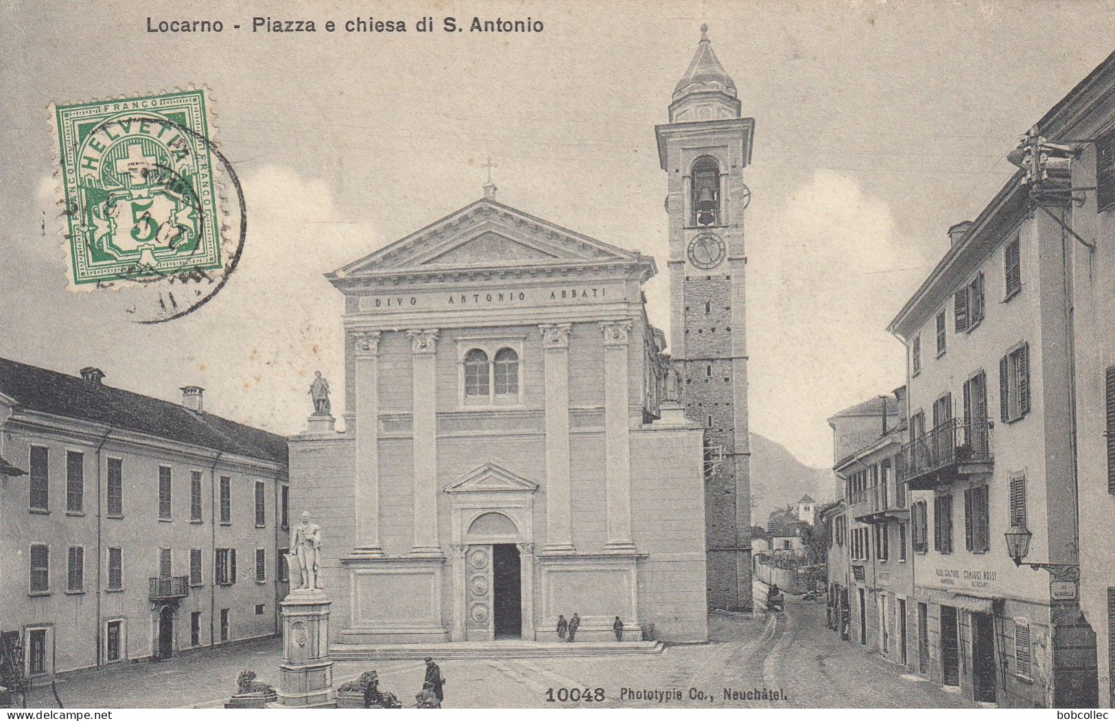LOCARNO (Tessin): Piazza E Chiesa Di S. Antonio - Locarno