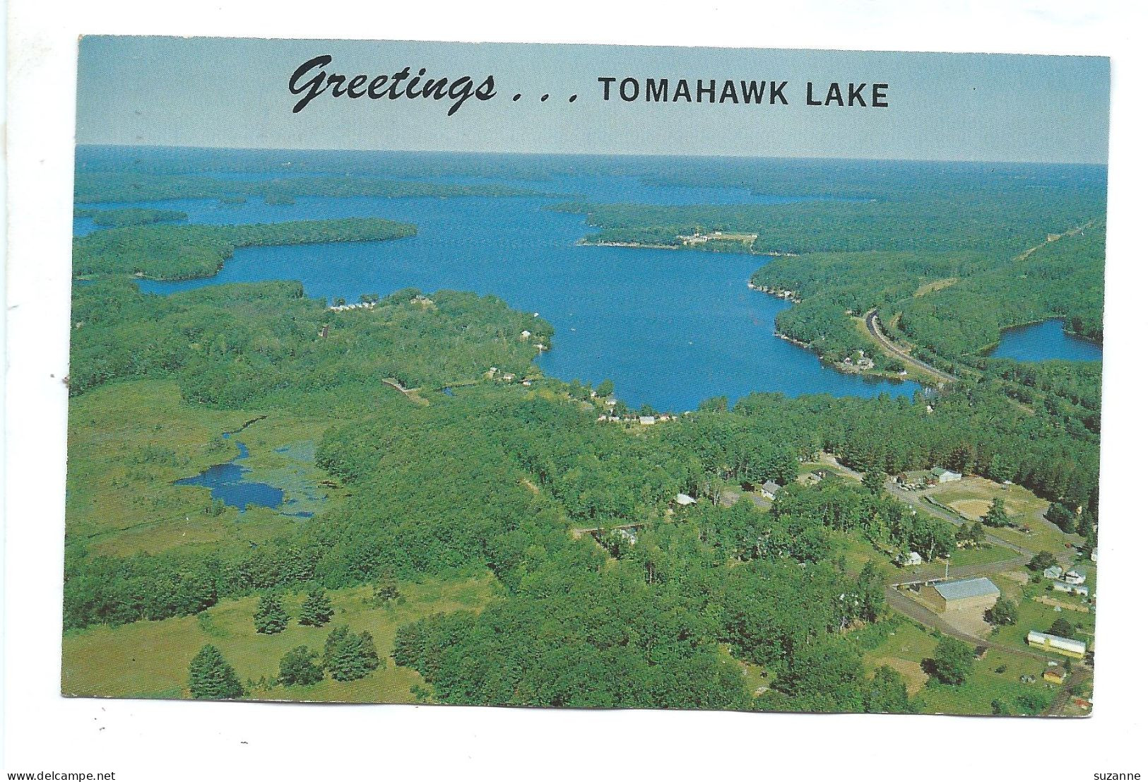 TOMAHAWK LAKE - WI WISCONSIN - J3344 Wyman - Other & Unclassified