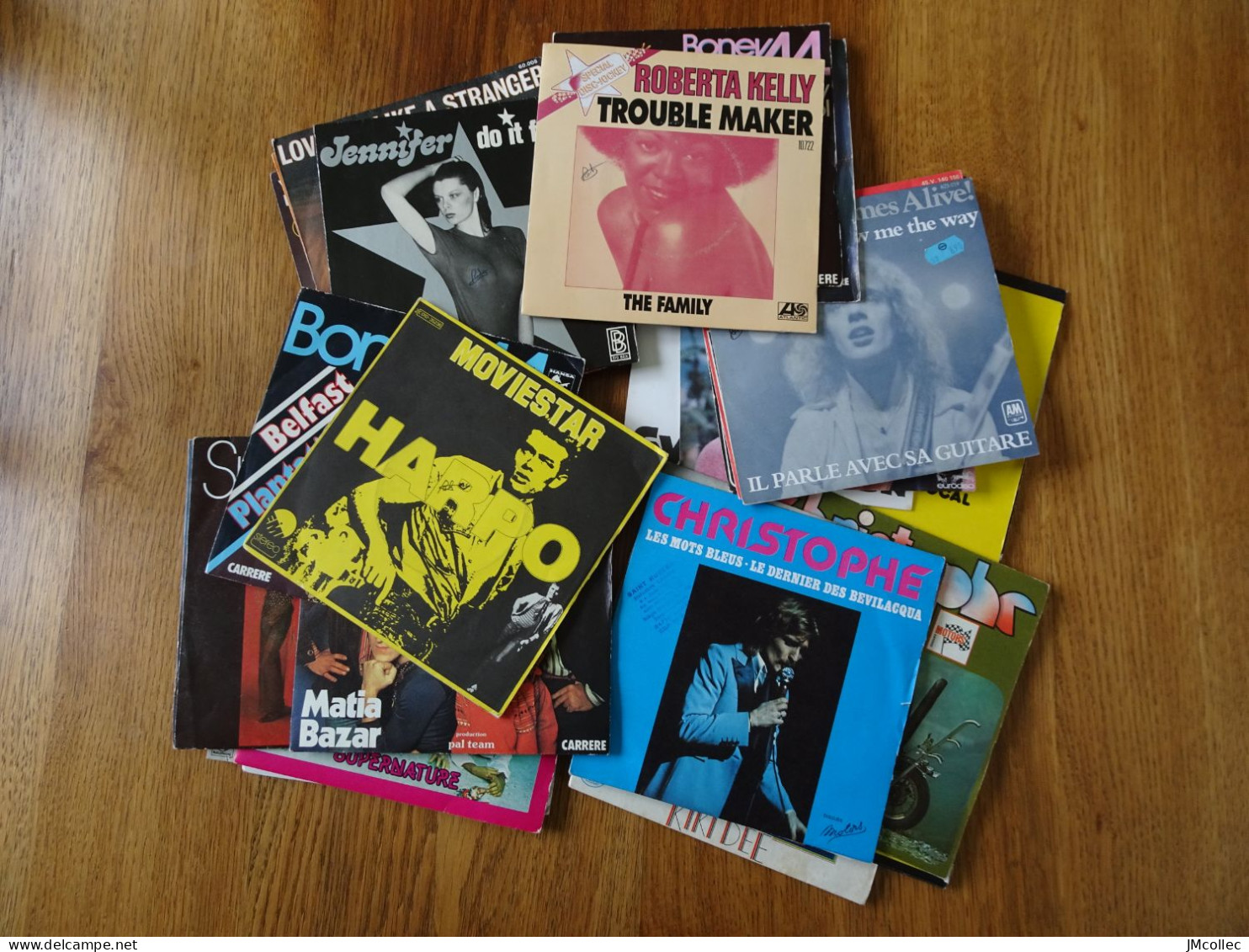 Disques Vinyles 45 Tours De Différents Artistes - 45 Rpm - Maxi-Singles