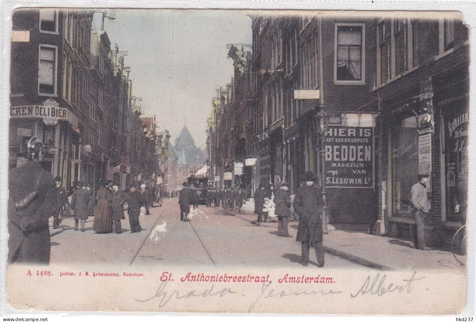Amsterdam St. Anthoniebreestraat Tram Levendig # 1903   2030 - Amsterdam