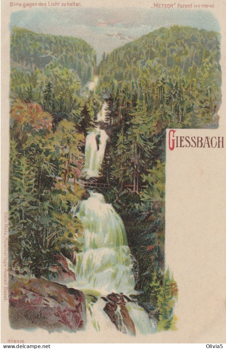 GIESSBACH - Contre La Lumière