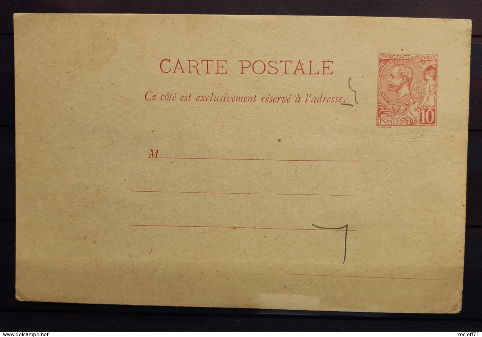 03 - 24 - Monaco - Entier Postal Neuf - Briefe U. Dokumente