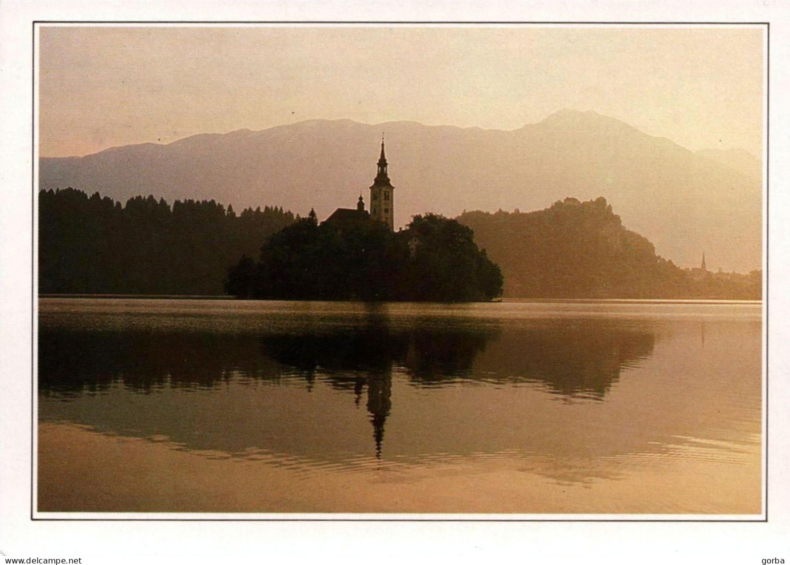 *CPM - SLOVENIE - Lac De Bled - Eglise Ste Marie Du Lac - Slowenien