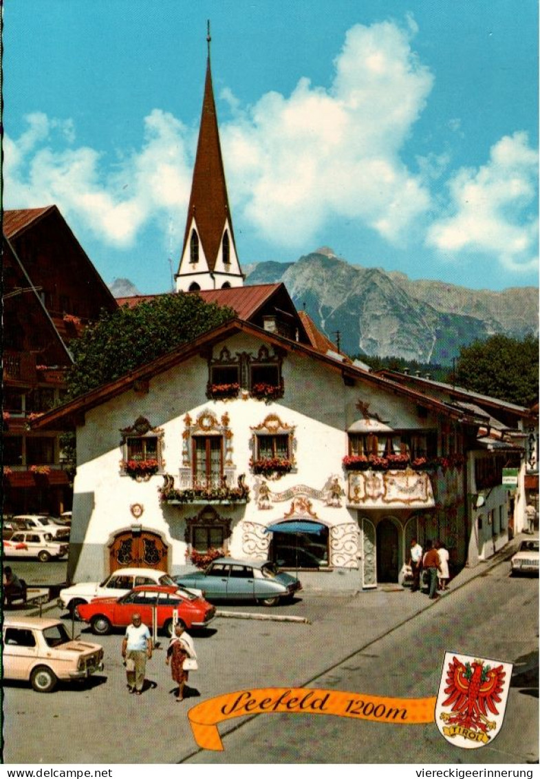 ! Ansichtskarte Autos, Citroen DS, Seefeld In Tirol - Turismo