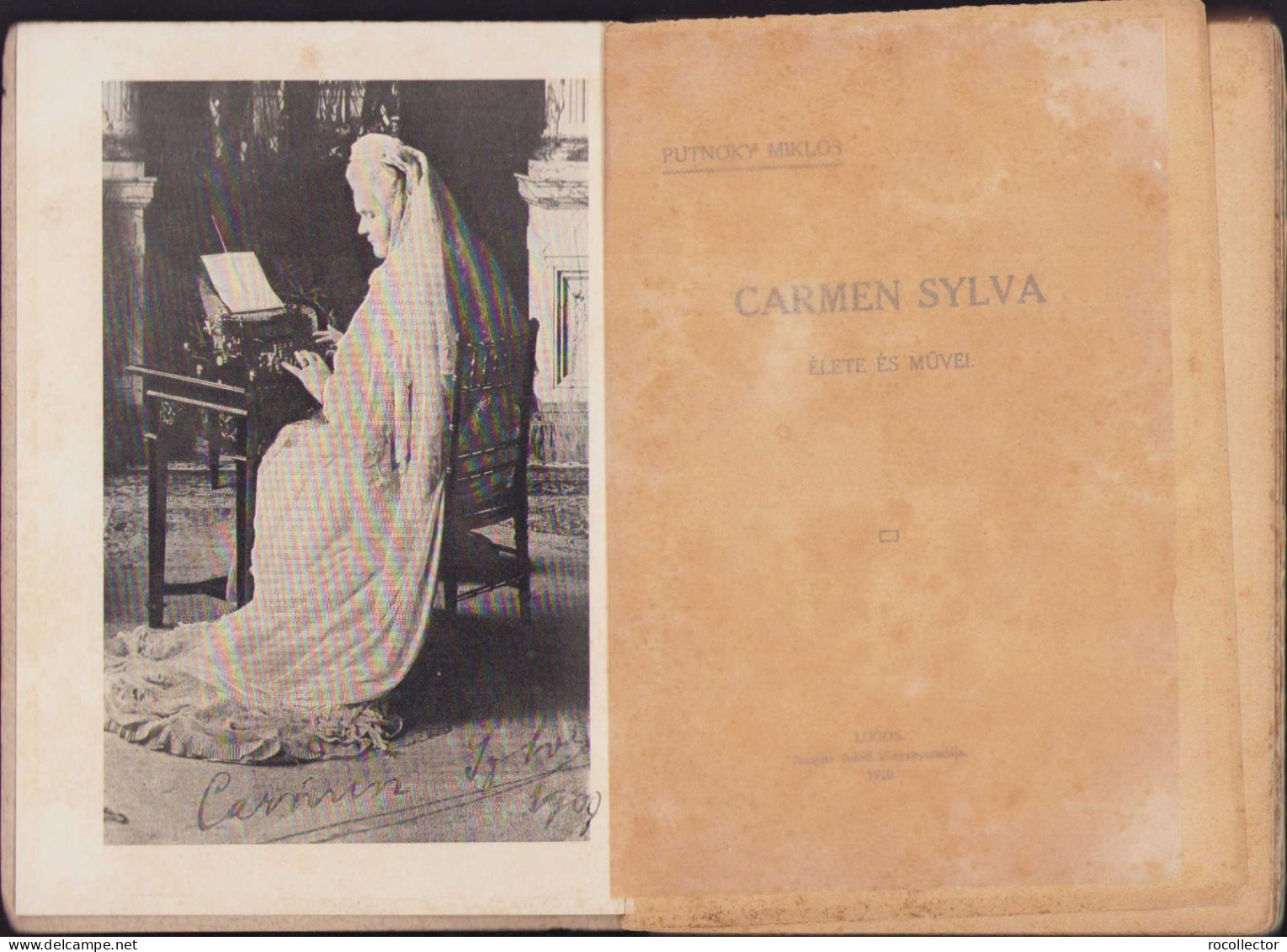 Carmen Sylva élete és Művei 1910 By Putnoky Miklós, Lugoj, Lugos 56SP - Old Books