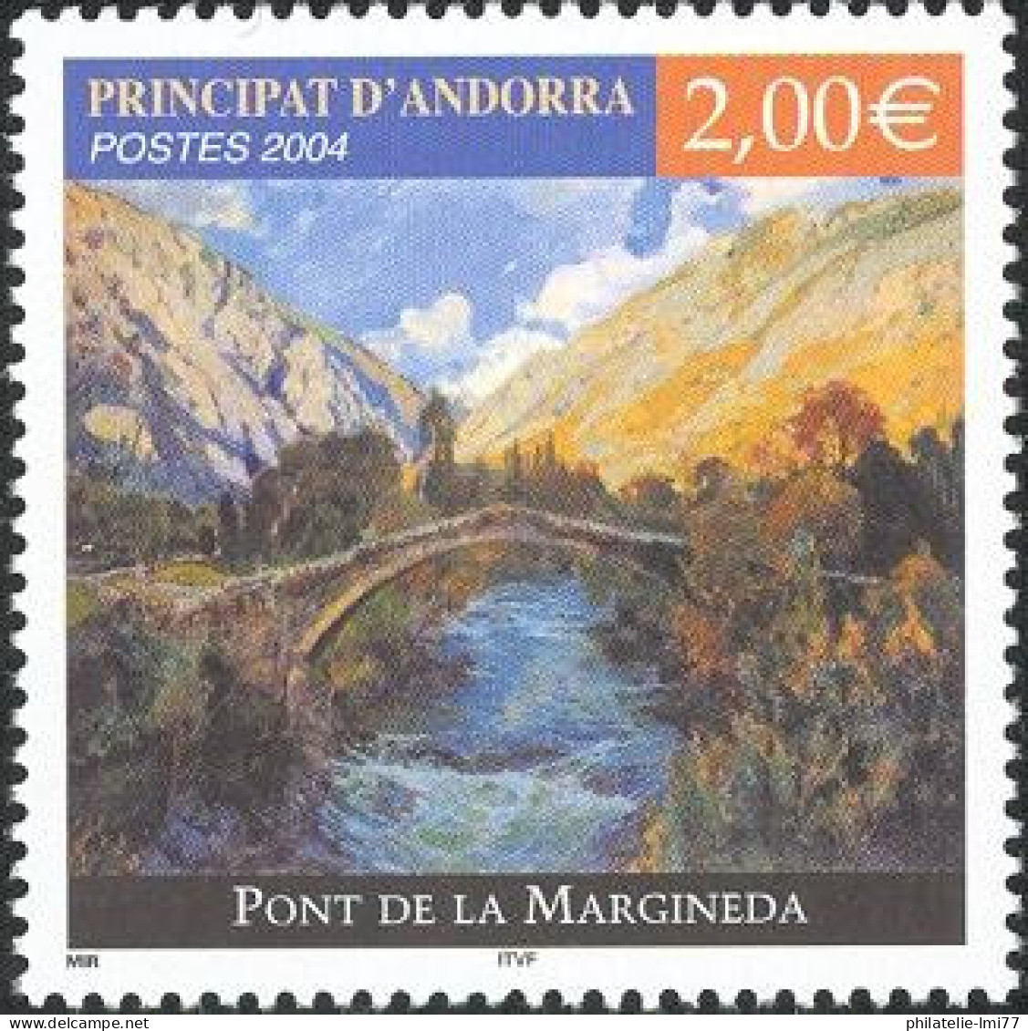 Timbre D'Andorre Français N° 600 Neuf ** - Ungebraucht