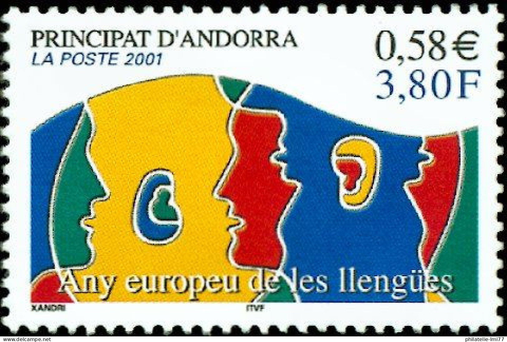 Timbre D'Andorre Français N° 549 Neuf ** - Unused Stamps