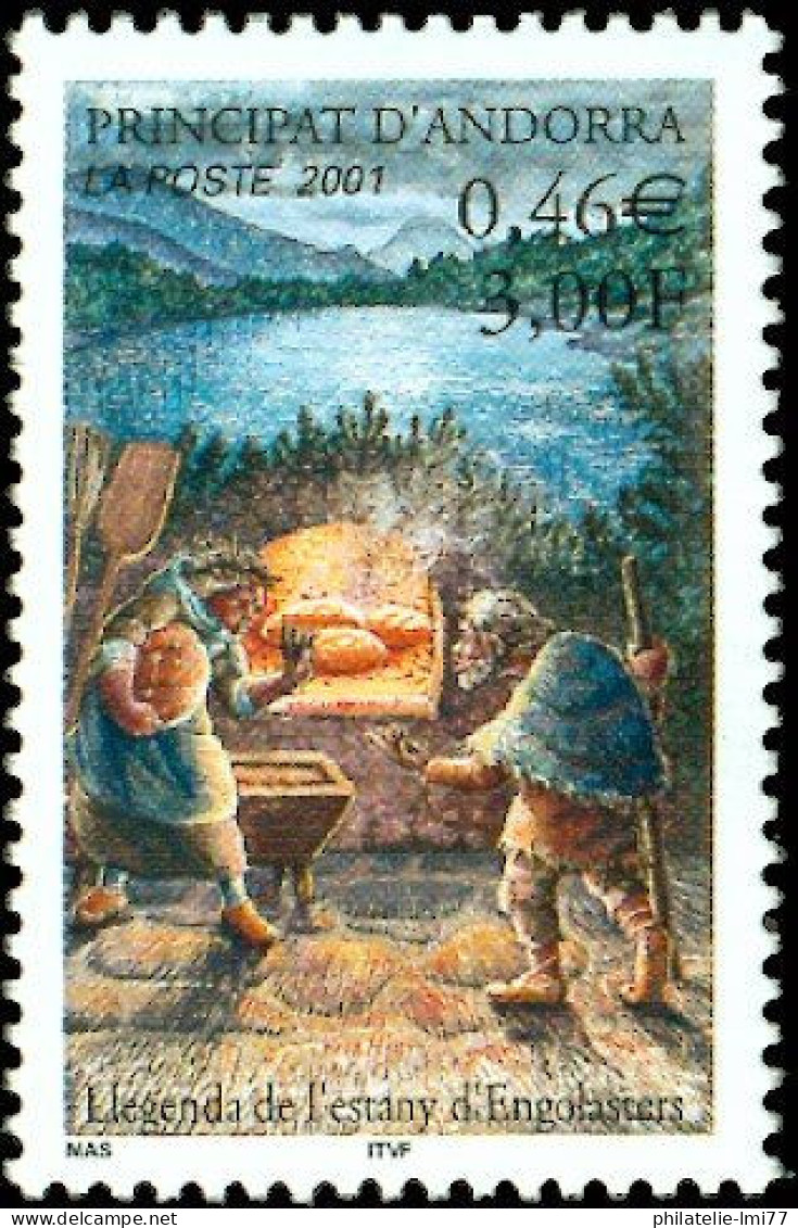 Timbre D'Andorre Français N° 543 Neuf ** - Unused Stamps