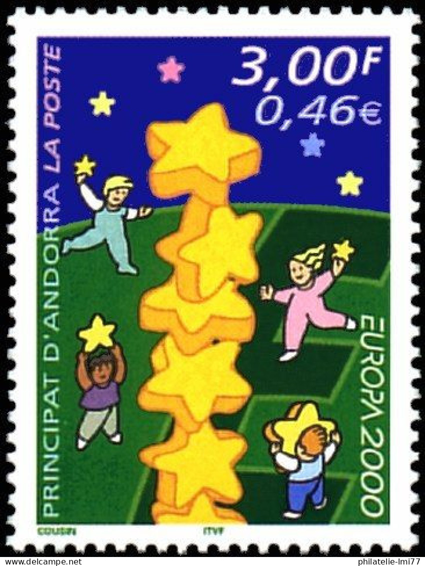 Timbre D'Andorre Français N° 529 Neuf ** - Unused Stamps