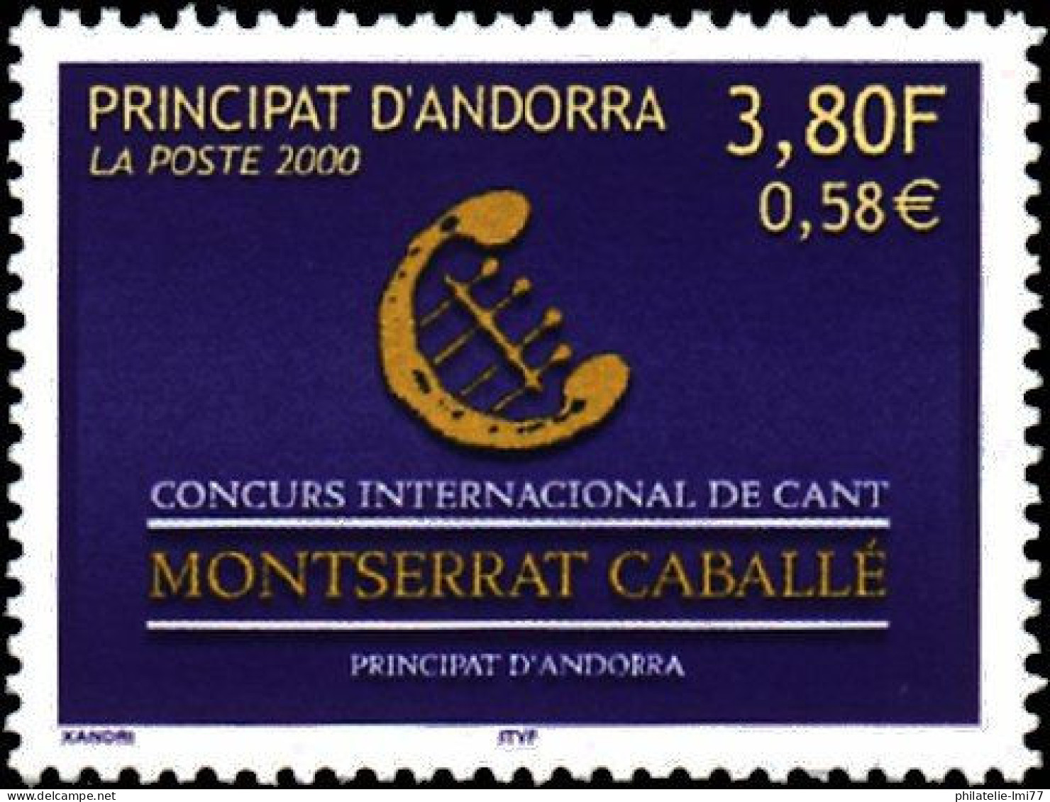 Timbre D'Andorre Français N° 527 Neuf ** - Unused Stamps