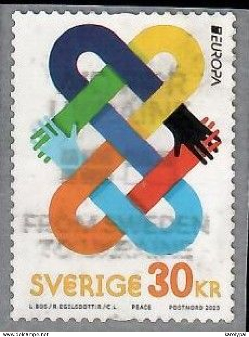 Sweden, 2023, Used, Europa, Mi. Nr. 3490 - Gebruikt