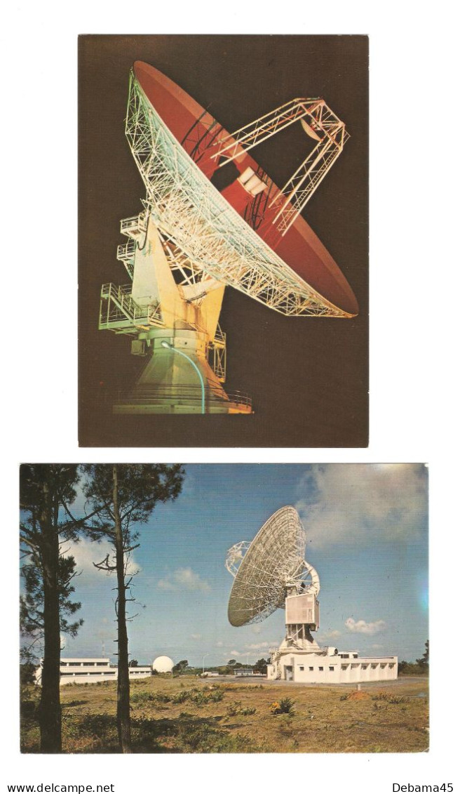 ALB/ 2 CP : Dép. 22 : PLEUMEUR-BODOU : Antenne "Cassegrain" De 1969 - Pleumeur-Bodou