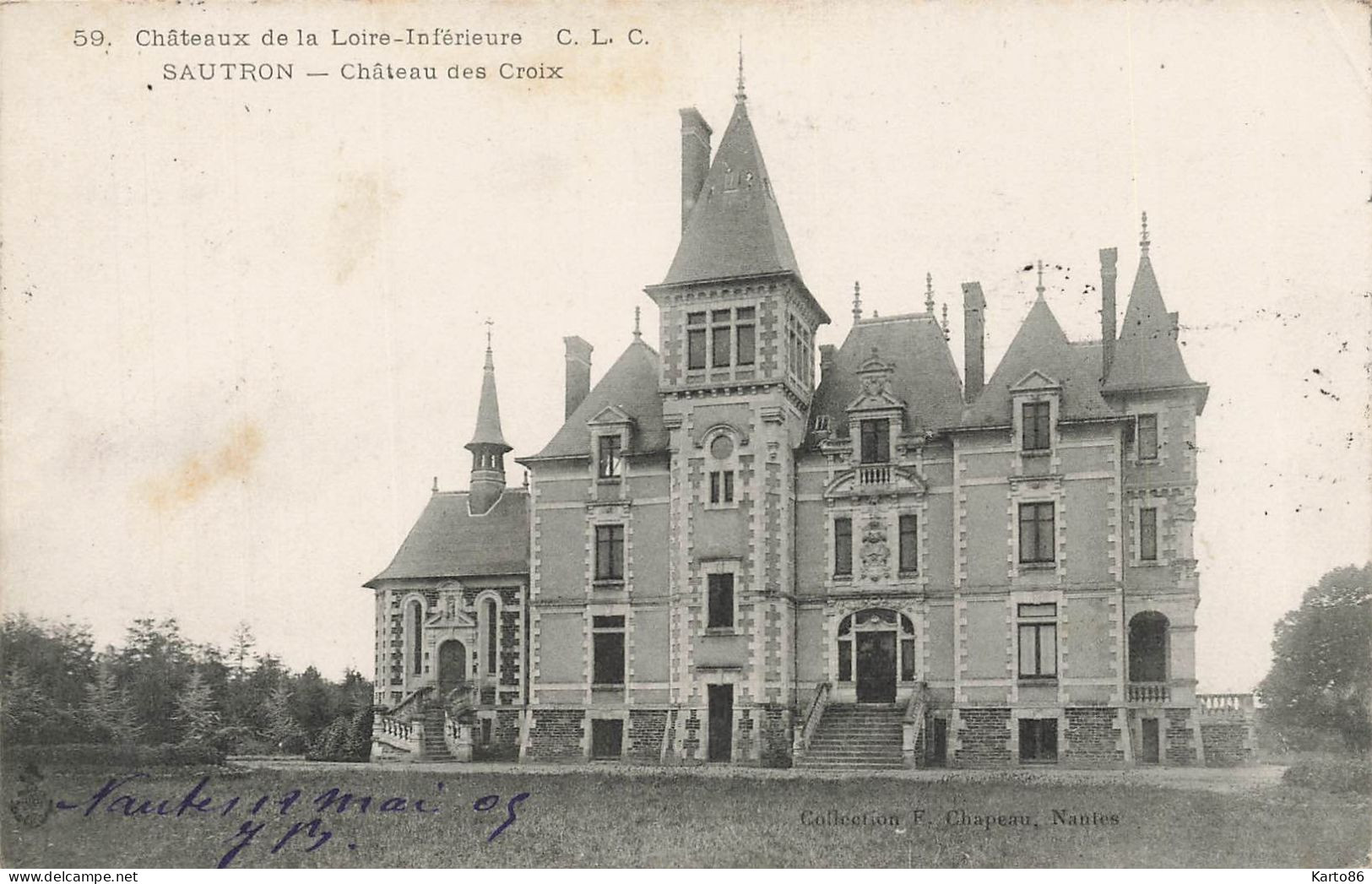 Sautron * Château Des Croix * Châteaux De La Loire Inférieure N°59 - Sautron