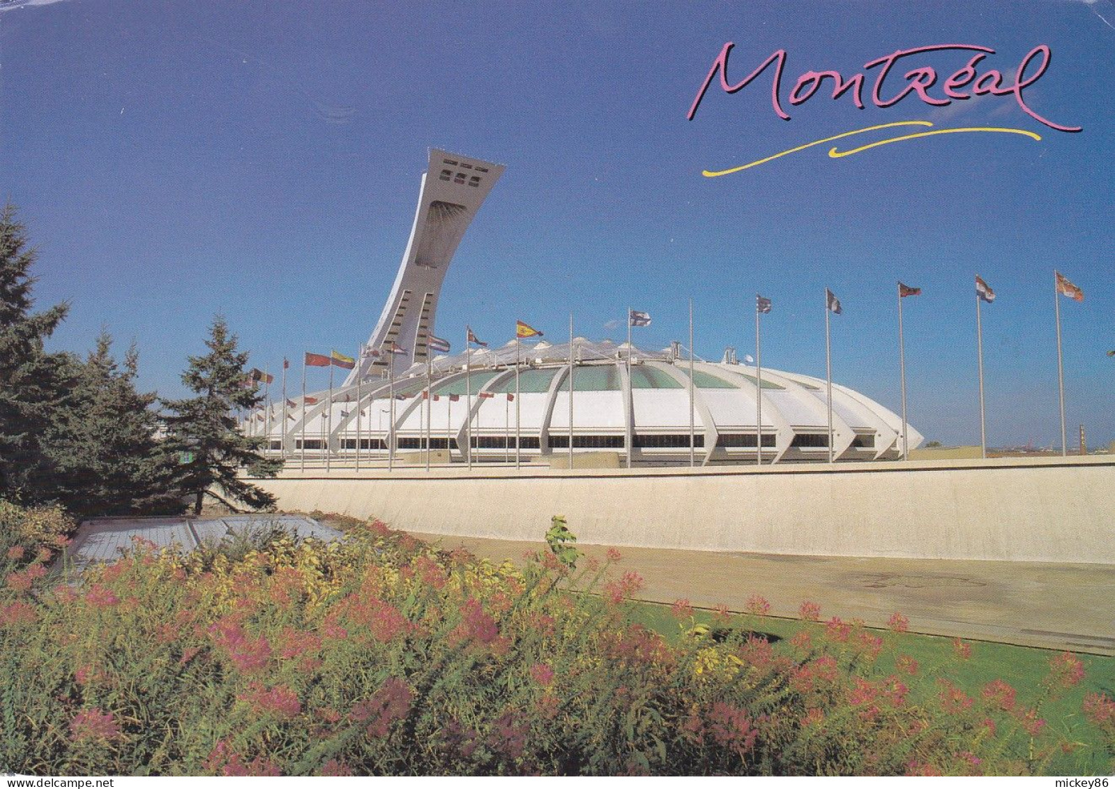 Canada-- MONTREAL --1998 --Le Stade Olympique ,foyer Des Expos De Montréal ...timbre...cachet - Stadien