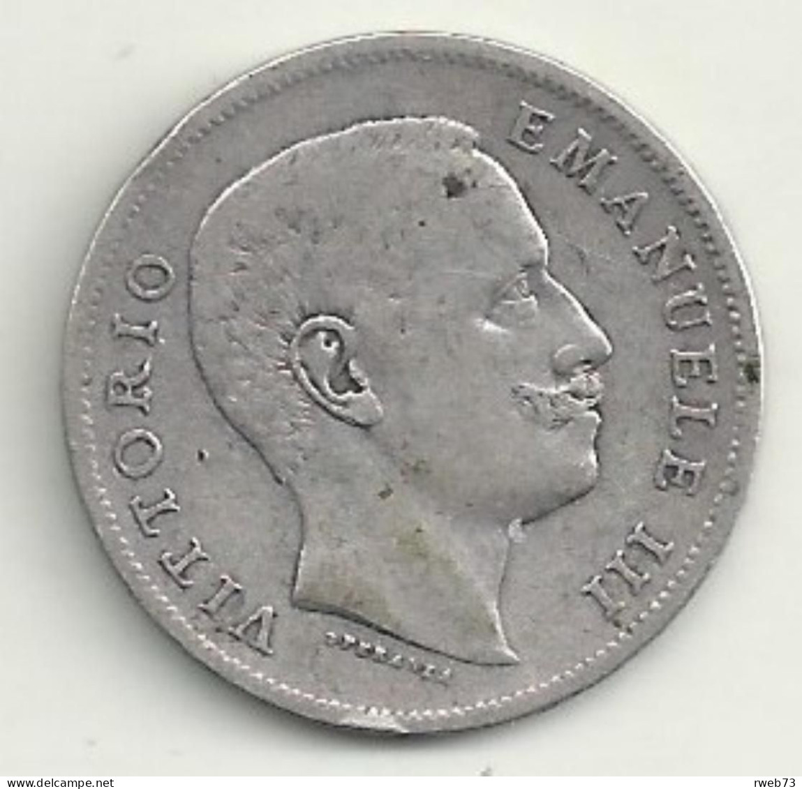 ITALIE - 1 Lire - 1906 - Argent - TB/TTB - 1900-1946 : Víctor Emmanuel III & Umberto II