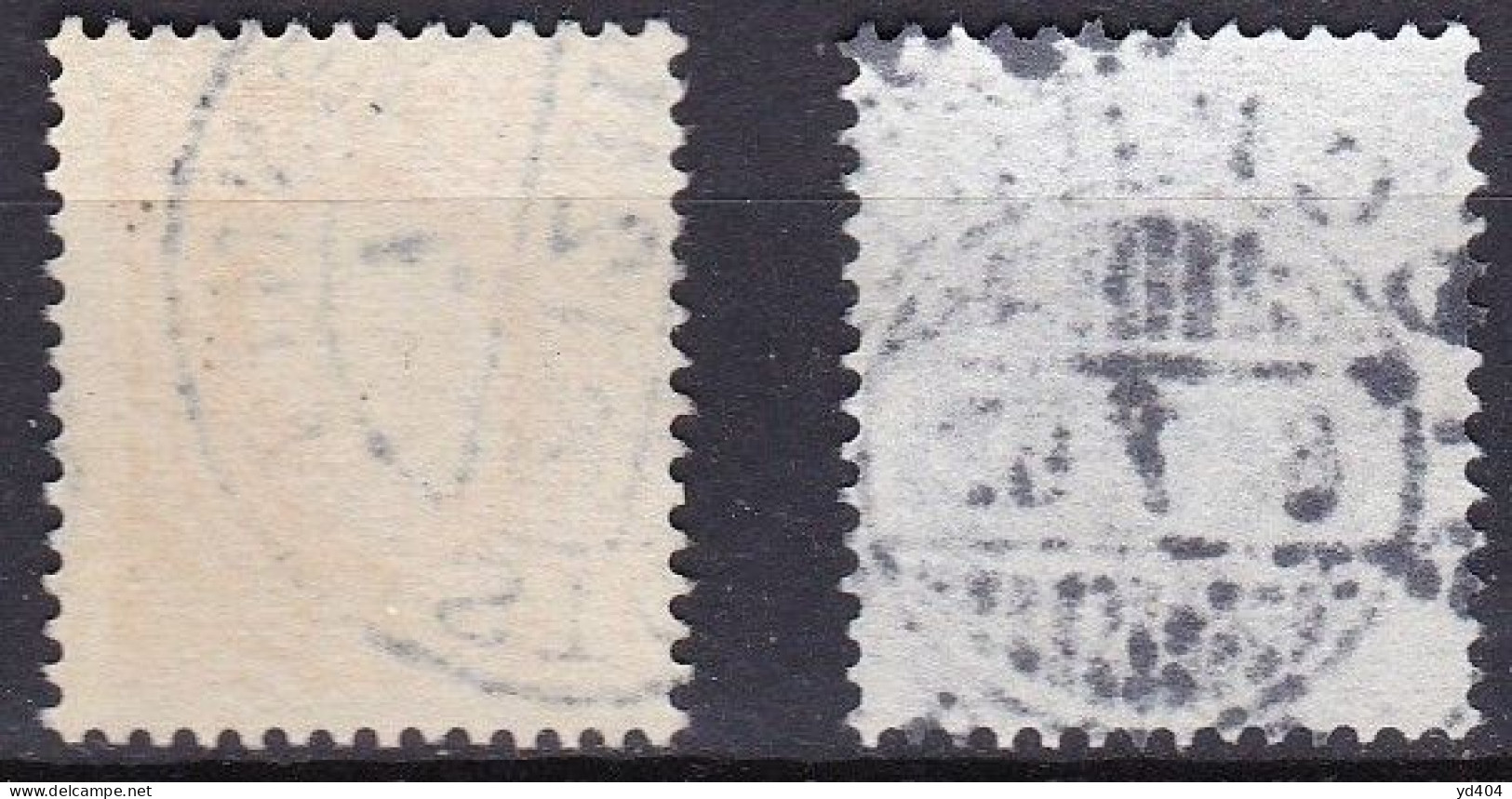 SE043 – SUEDE – SWEDEN – 1911 – KING OSCAR II – MI # 55/6 USED 18 € - Gebruikt