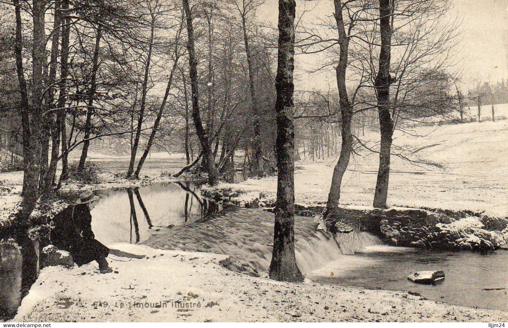 - Le Limousin Illustré - Paysage De Neige - ( C2093 ) - Limousin