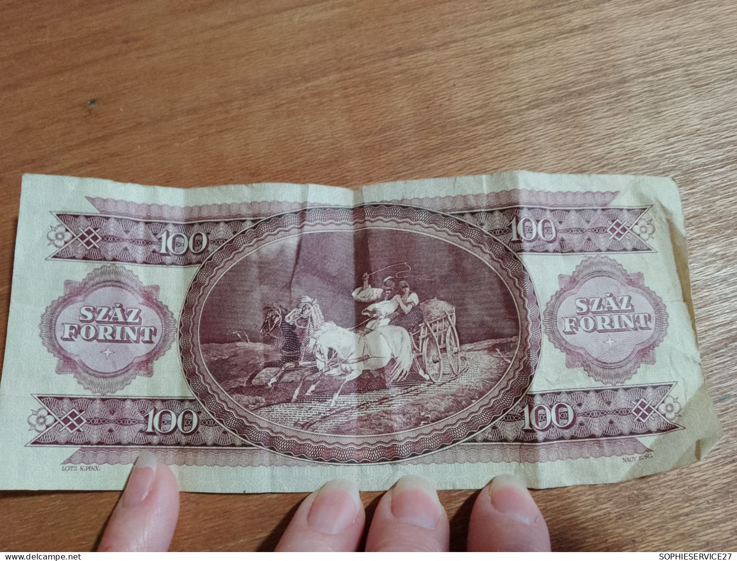 BILLET HONGRIE 100 FORINT 1984 - Hongarije