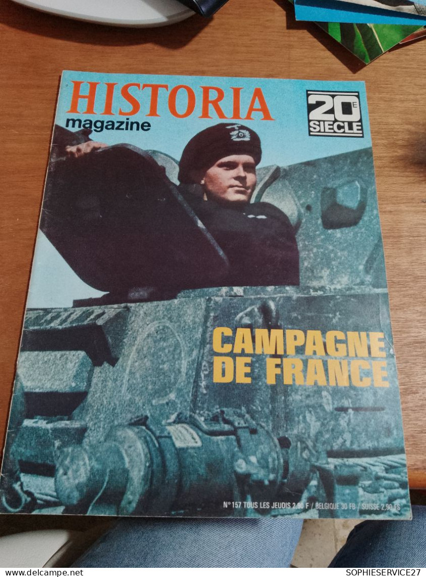 154 // HISTORIA MAGAZINE  / CAMPAGNE DE FRANCE - Geschichte