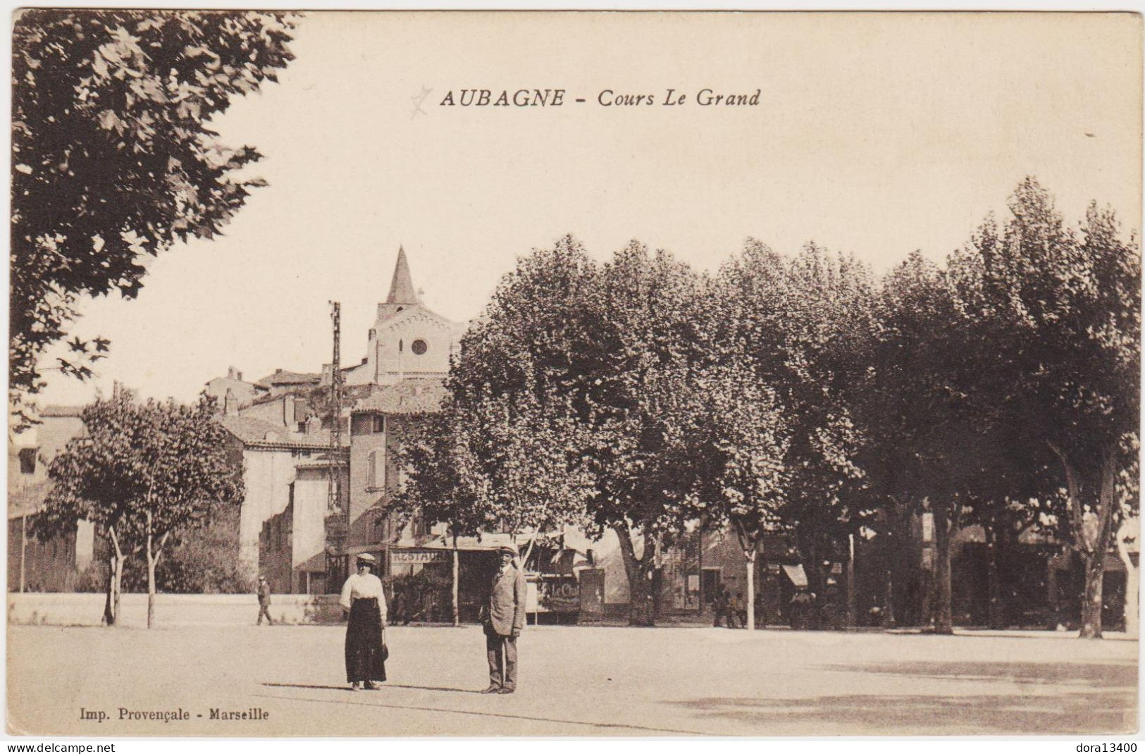 CPA13-AUBAGNE- Cours Legrand - Aubagne