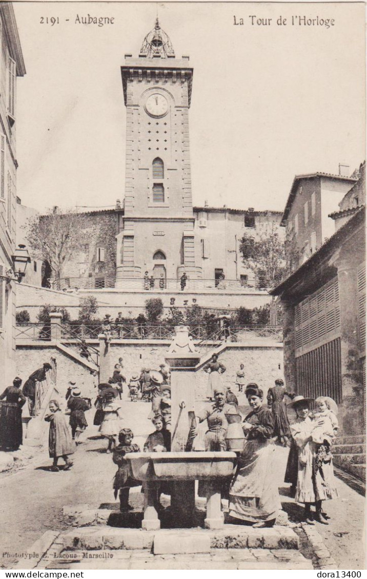 CPA13-AUBAGNE- La Tour De L'Horloge - Aubagne