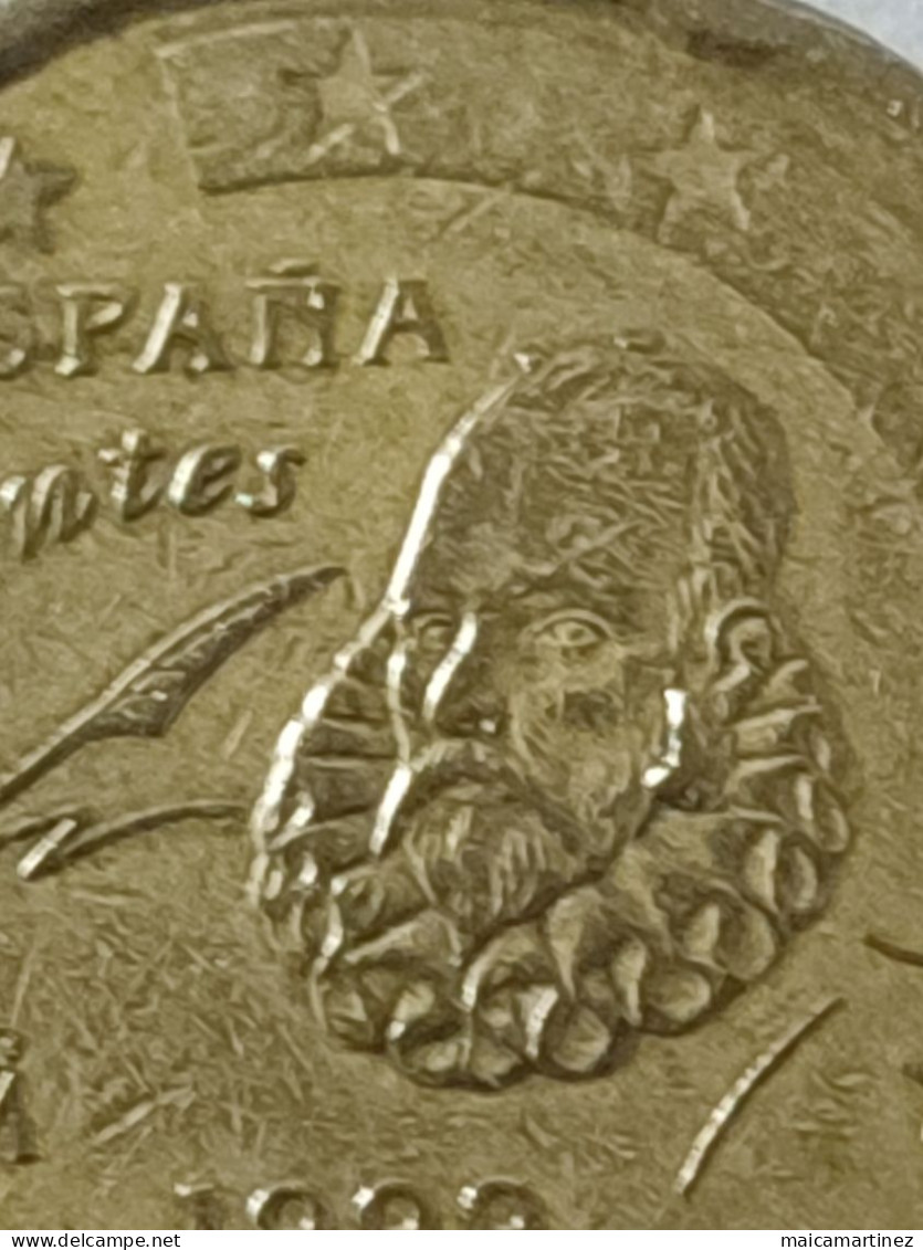 Moneda Con Error De Impresión - Spanje
