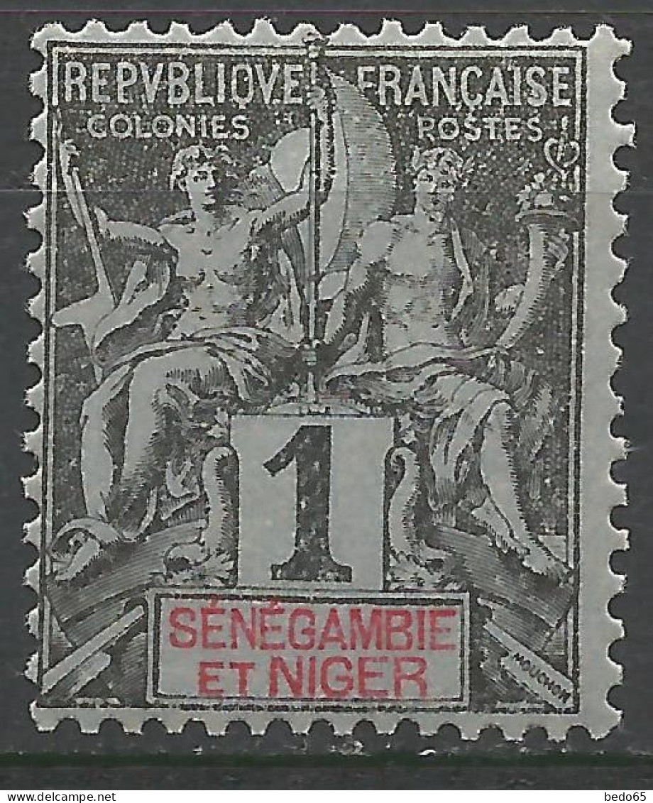 SENEGAMBIE ET NIGER N° 1 NEUF** LUXE SANS CHARNIERE  / Hingeless / MNH - Neufs