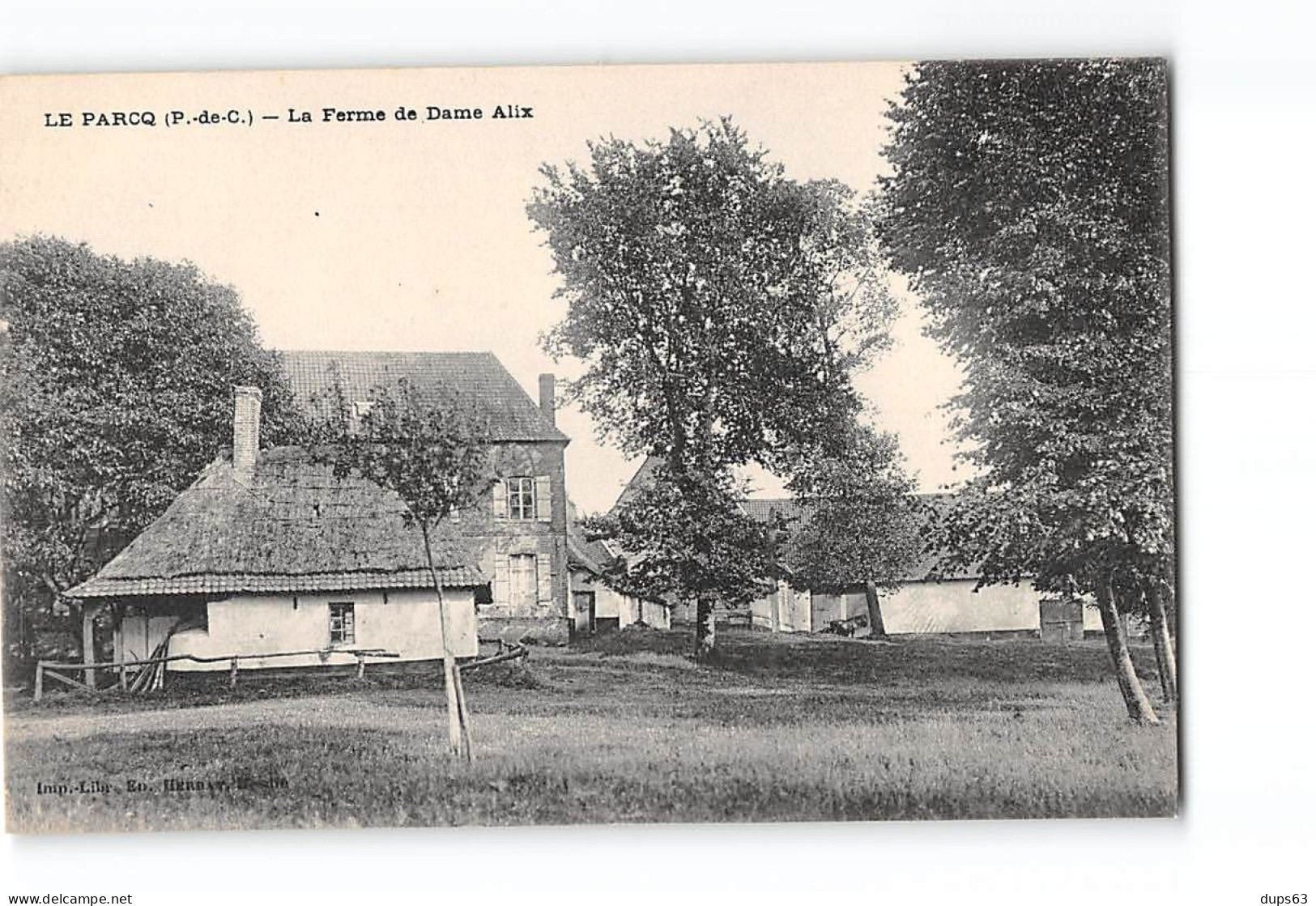 LE PARCQ - La Ferme De Dame Alix - Très Bon état - Le Parcq