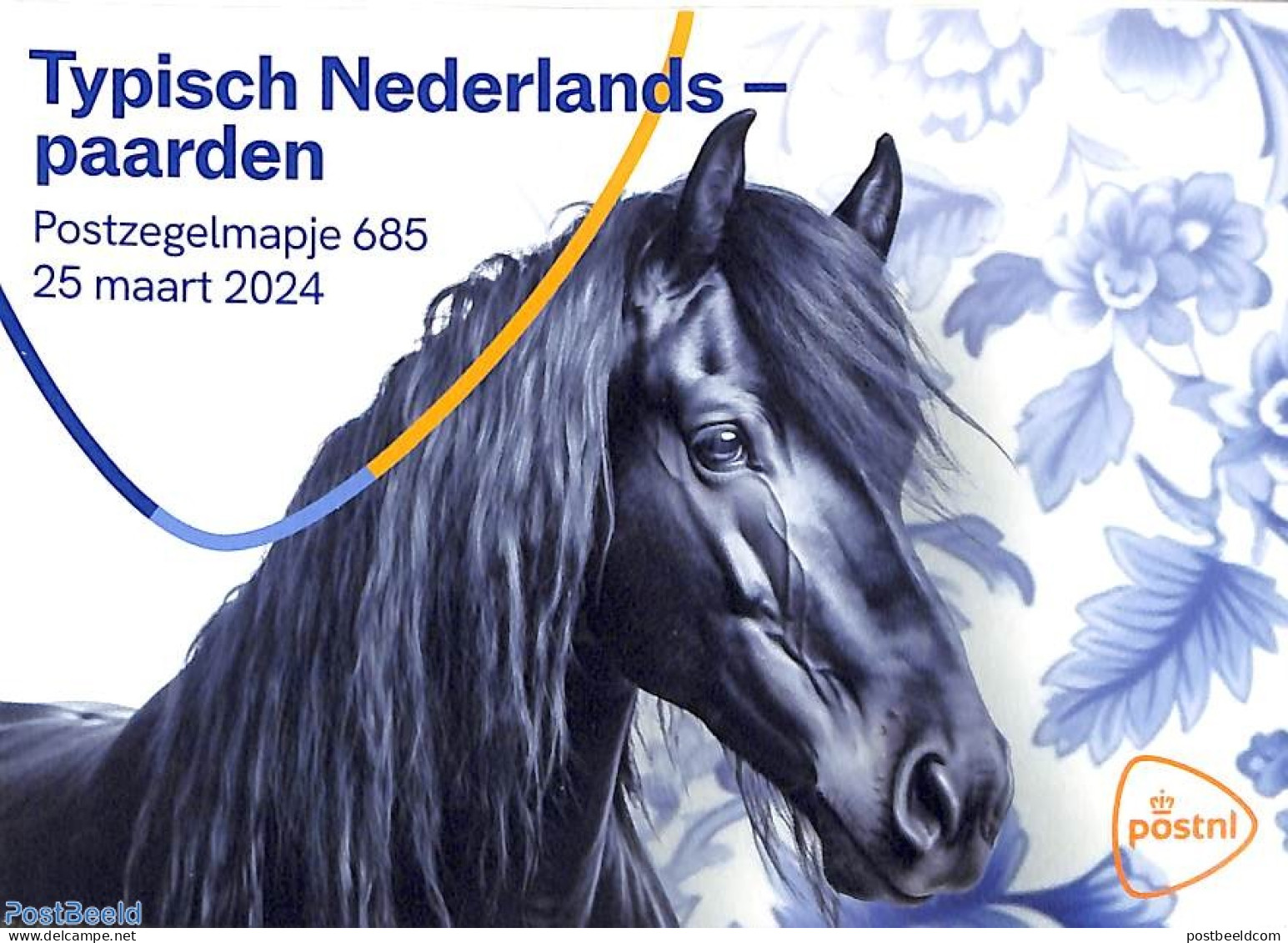 Netherlands 2024 Typical Dutch, Presention Pack 685, Mint NH, Nature - Horses - Art - Ceramics - Unused Stamps