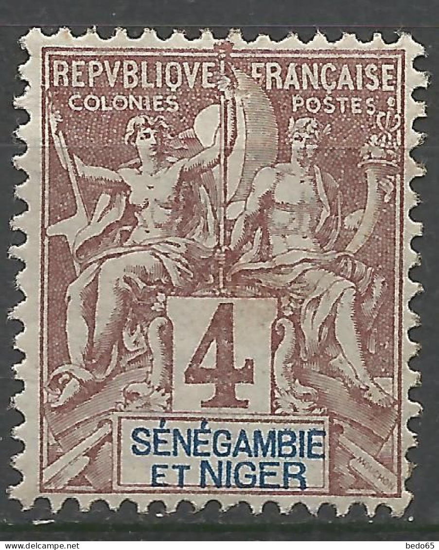 SENEGAMBIE ET NIGER N° 3 NEUF** LUXE SANS CHARNIERE  / Hingeless / MNH - Unused Stamps