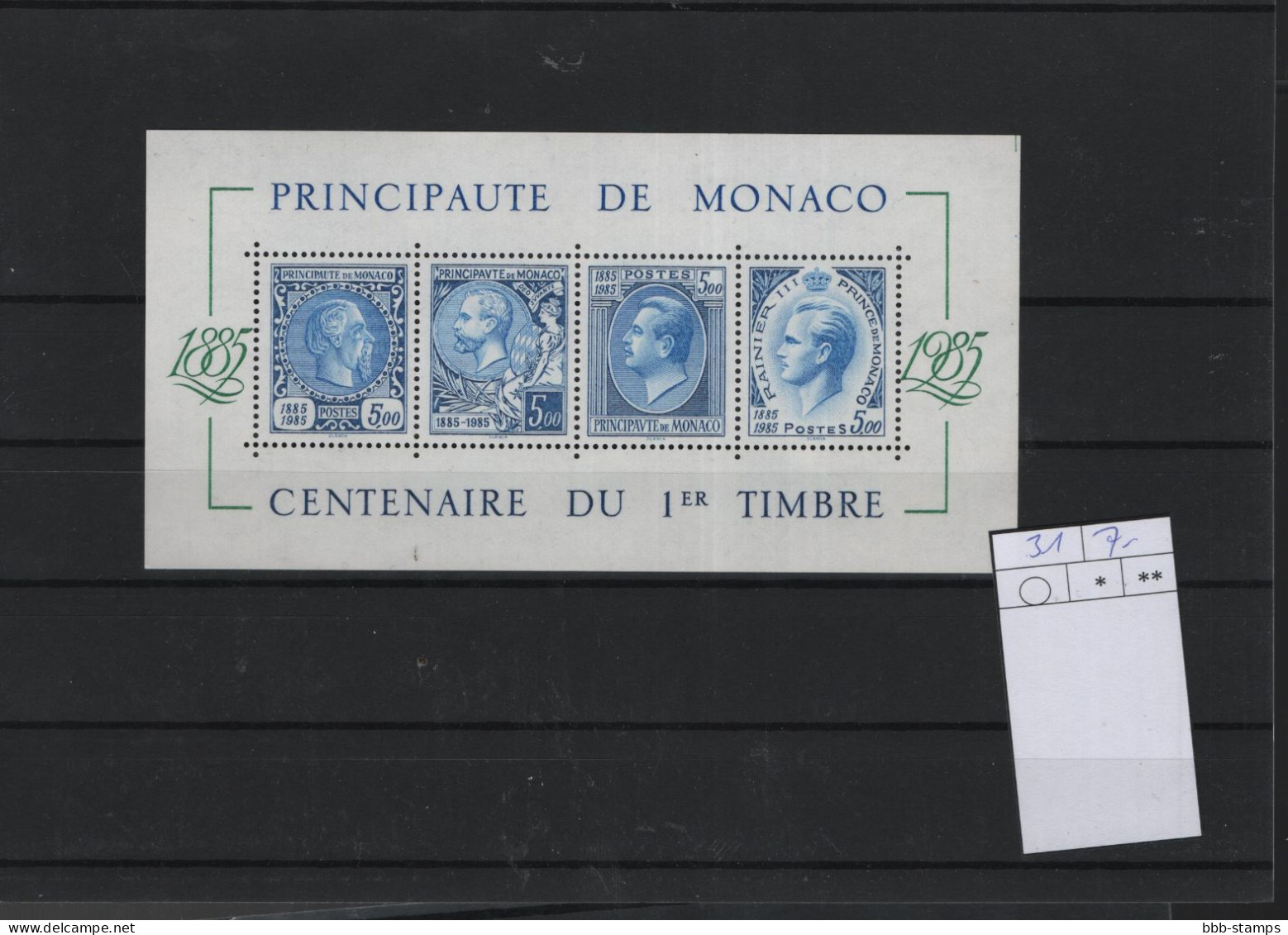 Monaco Michel Cat.No. Sheet Mnh/** 31 - Blokken