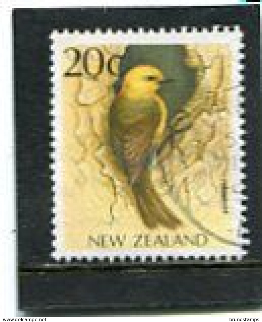 NEW ZEALAND - 1988  20c  YELLOWHEAD  FINE USED - Oblitérés